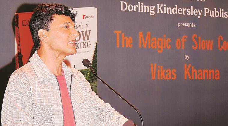 The Magic of Slow Cooking, Vikas Khanna, Vikas Khanna on cook book, chef Vikas Khanna, indian express