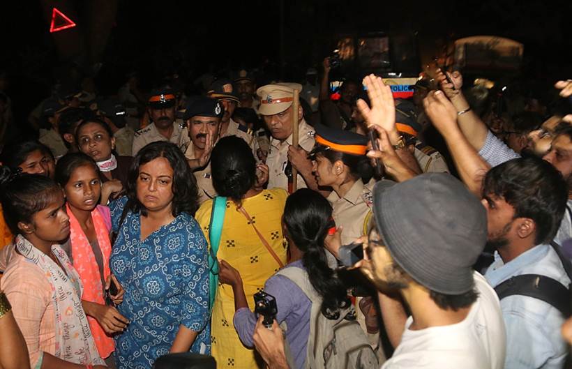 Aarey Colony protests, Aarey protests, Save Aarey, #SaveAarey, Aarey Colony Metro depot, Metro depot at Aarey Colony, Aarey Colony Mumbai, Mumbai Police, Bombay High Court, Mumbai Metro, Mumbai news, City news, Indian Express