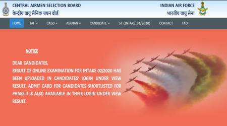 airmenselection.cdac.in, indian airforce group X result, indian airforce CDAC reuslt, indian airforce admit card CDAC, employment news, govt jobs, sarkari naukri, sarkari naukri result,