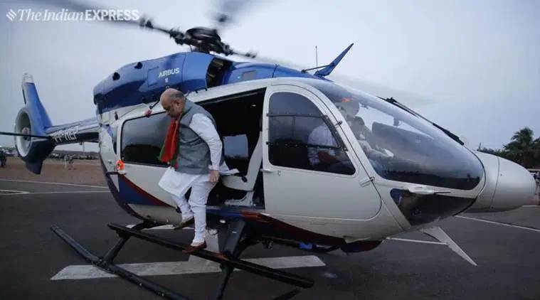 amit shah bsf chopper, bsf pilot impersonation, bsf pilot amit shah, amit shah chopper, Wing Commander (retd) J S Sangwan