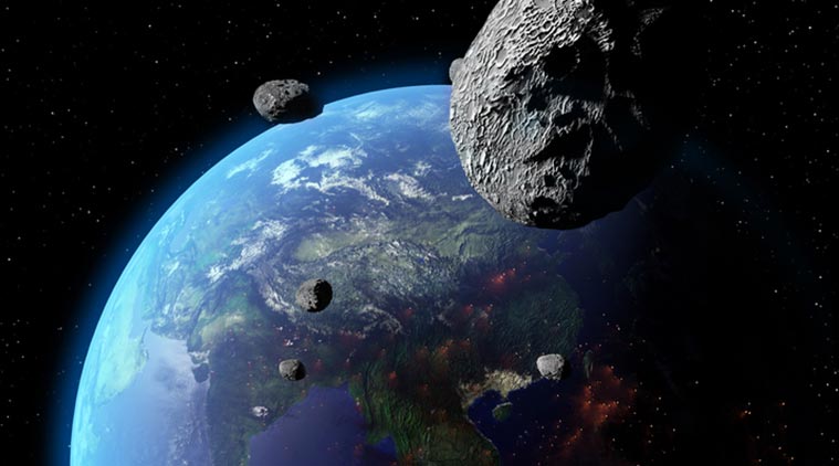 four potentially hazardous asteroids flew past the Earth, four asteroids flew past the Earth, four asteroids flew by earth, asteroid 2019 SM8, asteroid 2019 SE8, asteroid 2018 FK5, asteroid 2019 SD8