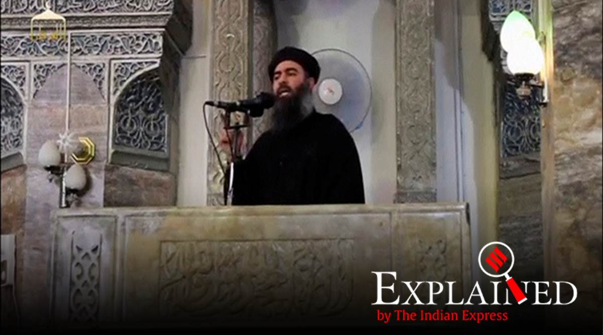 Baghdai dead, Donald trump, donald trump announces baghdai death, isis chief, isis chief baghdadi dead, world news, indian express