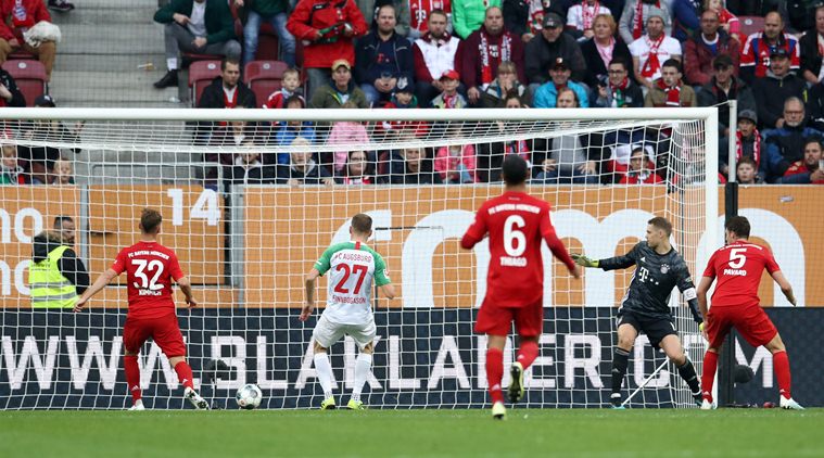 Bayern Munich denied again as Augsburg draw in injury time | Football ...