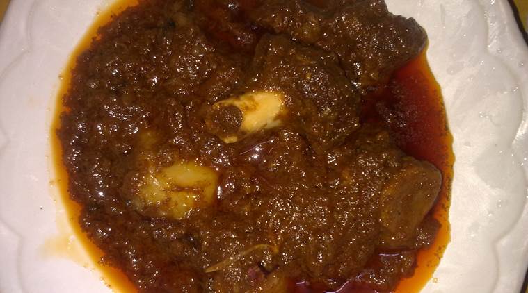 The Offering Mutton curry is a dish fit for the goddess — Durga or Kali