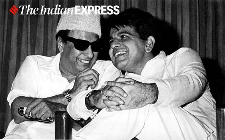 mgr with dilip kumar