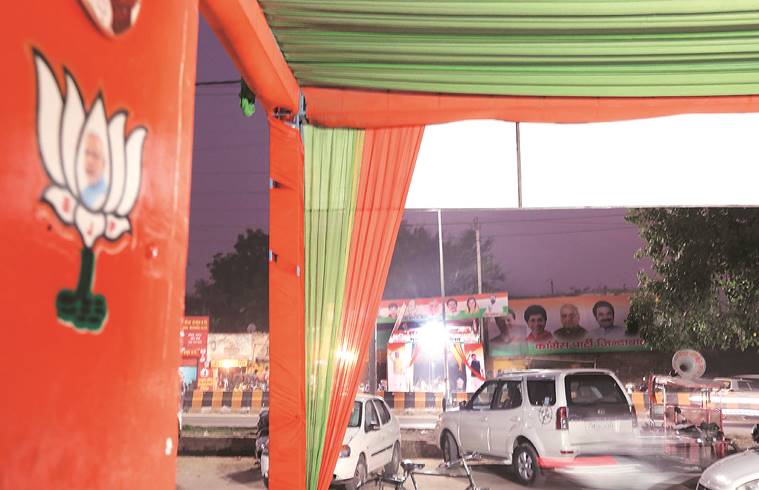Haryana: After 3 weeks of campaigning, party offices at Hansi have a quiet day
