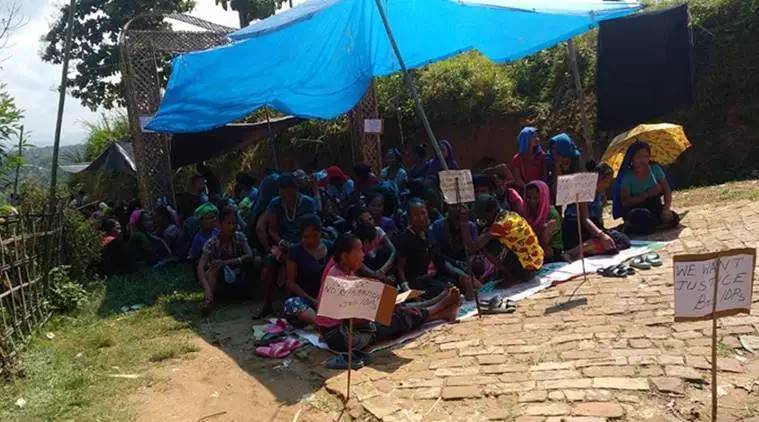Bru relief camps in Tripura, deaths in Bru relief camps in Tripura, govt stops food supply to Bru relief camps, mozoram refugees, indian express