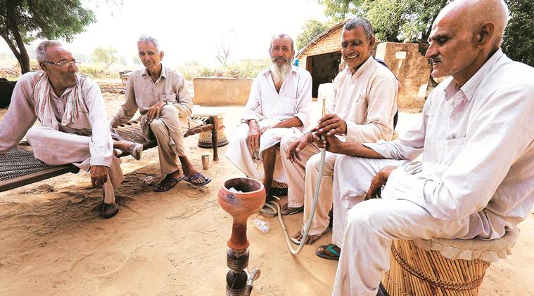 At Haryana village chaupals, debates range from Art 370, unemployment to crop prices and INLD split