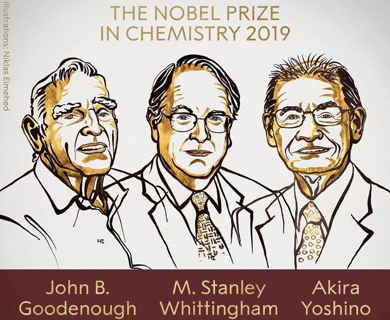 Image result for nobel prize chemistry 2019