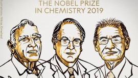 2019 Nobel Prize in Chemistry awarded to 3 scientists for development of lithium-ion batteries