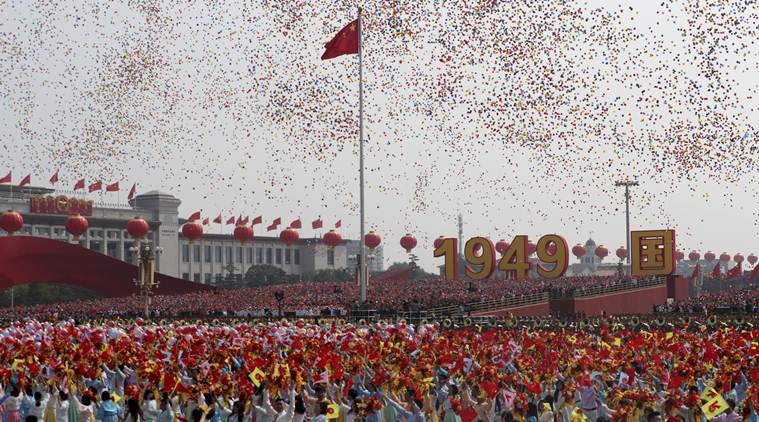 China's 70-year parade shows global ambition as Hong Kong protests