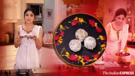 Shilpa Shetty, Shilpa Shetty Kundra, diwali sweets, diwali sweet recipes, coconut laddoo recipe, how to make coconut laddoo,