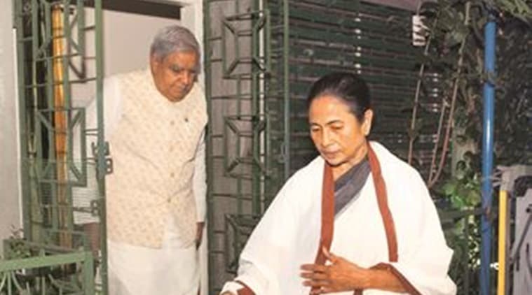 west bengal governor Jagdeep Dhankhar, Chief Minister Mamata Banerjee, kolkata Municipal Corporation, indian express