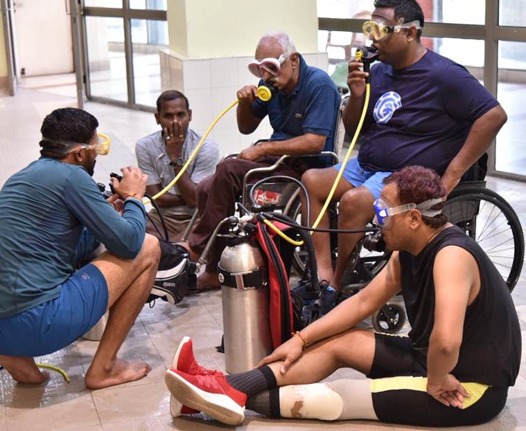 When a small dive becomes a giant leap for India's disabled