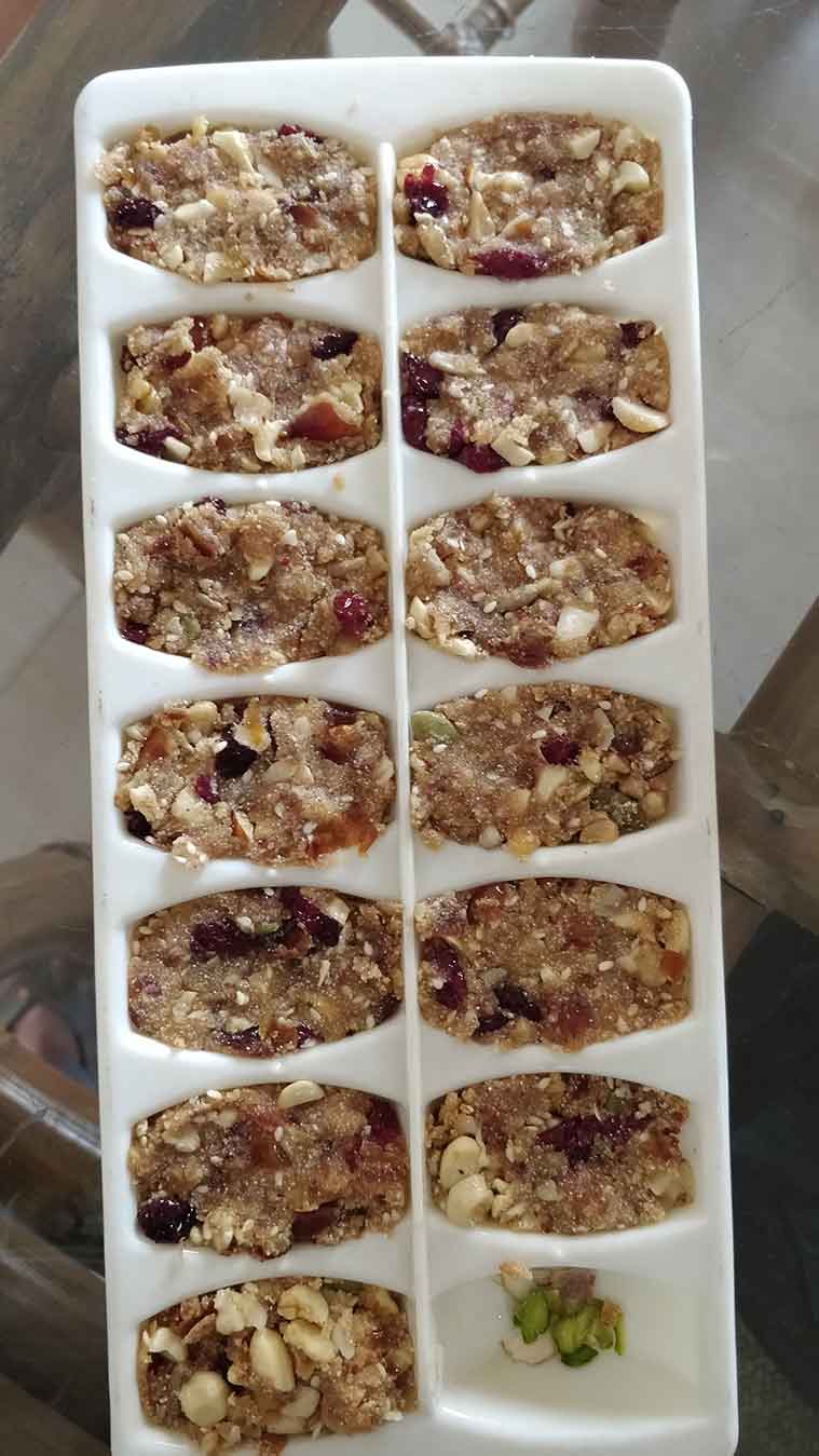 diwali sweets, healthy diwali sweets, Amaranth and cranberry bites recipe, indian express