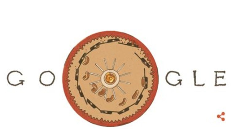Google doodle celebrates Belgian physicist Joseph Plateau's birthday