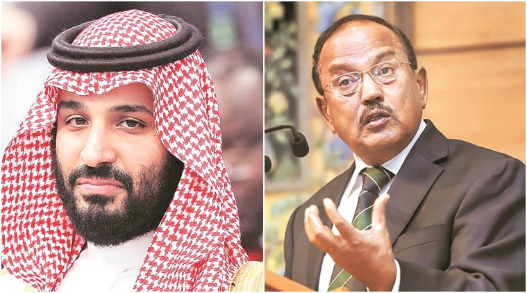 FATF in mind, Ajit Doval makes trip to Saudi, meets Mohammed bin Salman