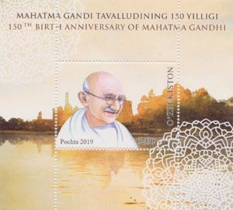 Uzbekistan government to issue postage stamp on Mahatma Gandhi's 150th birth anniversary