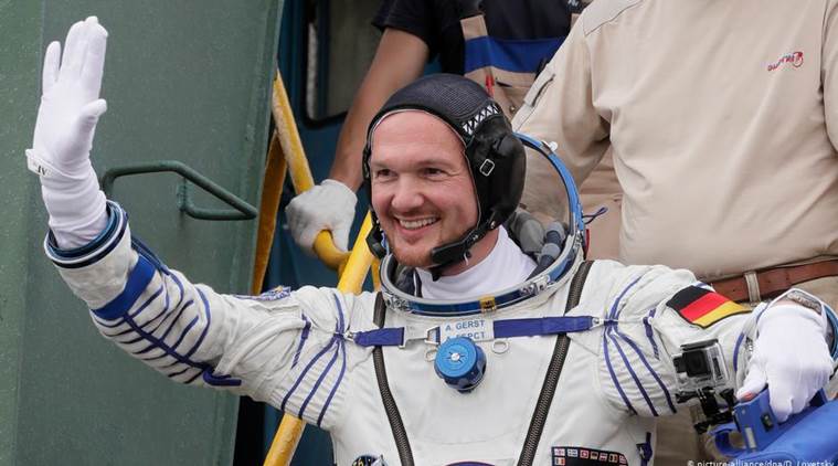 German astronaut Alexander Gerst receives Great Cross of Merit