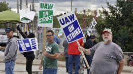 general motors strike, United Auto Workers union, job security, Michigan auto suppliers, world news, indian express