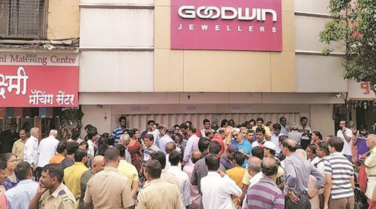 Goodwin Jewellers, Goodwin Jewellers shut, FIR against Goodwin Jewellers, Mumbai news, PMC bank scam, indian express