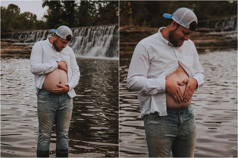 ‘husband Of The Year’ Man Steps In To Take Maternity Photos To Cheer