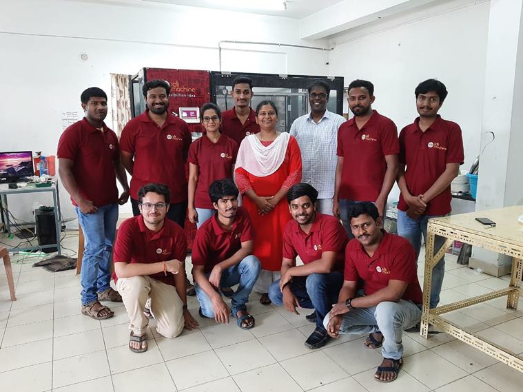 idli machine, indianexpress.com, indianexpress, Ayyappa Nagubandi, Dr Mahalakshmi Nagubandi, automation, idli breakfast, dosa, healthy brekfast option, 