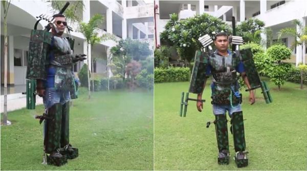 iron man, iron man suit, iron man indian suit, indian man iron man suit, viral videos, funny videos,