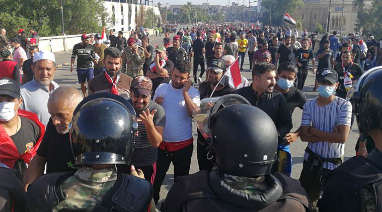 iraqi baghdad, baghdad protests, iraq protesters, latest news,
