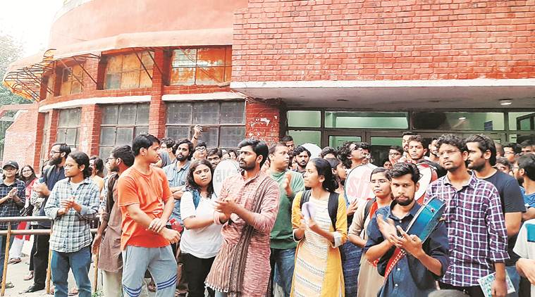 jnusu, jnu protests, jawaharlal nehru university, jnu students protest, delhi city news