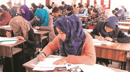 JKPSC KAS 2021 exam was held on October 24. (Representational Image/Express Photo by Shuaib Masoodi)