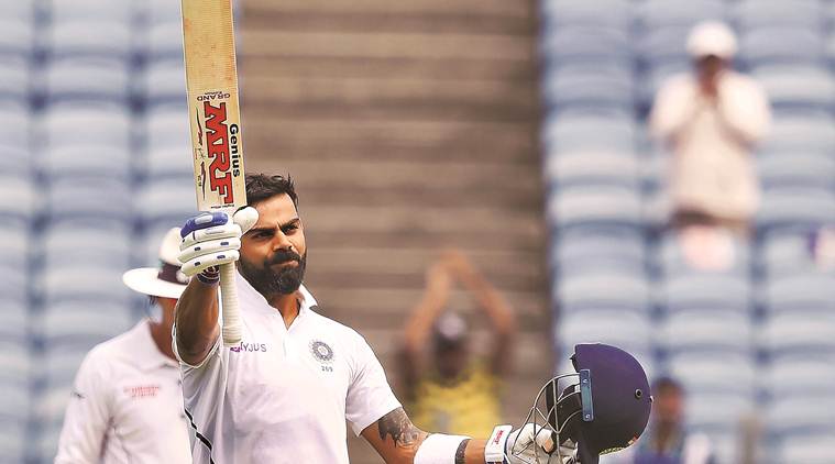 Virat Kohli, India vs South Africa, India vs South Africa Test, Virat Kohli score in Test, Virat Kohli India vs South Africa, Ind vs SA, Cricket news, Indian Express