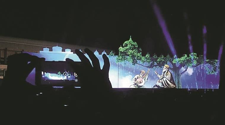 550th Birth Anniversary of Guru Nanak, Light and sound show in mohali, sports stadium in sector 78 mohali, chandigarh news,