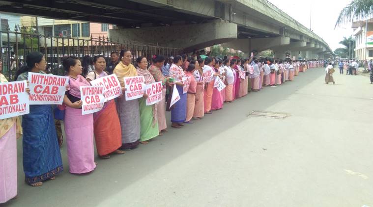 Protest against Citizenship Amendment Bill resumes in Manipur