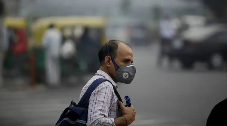 delhi air pollution, air quality index, safar, delhi pollution, protective masks, delhi news, indian express