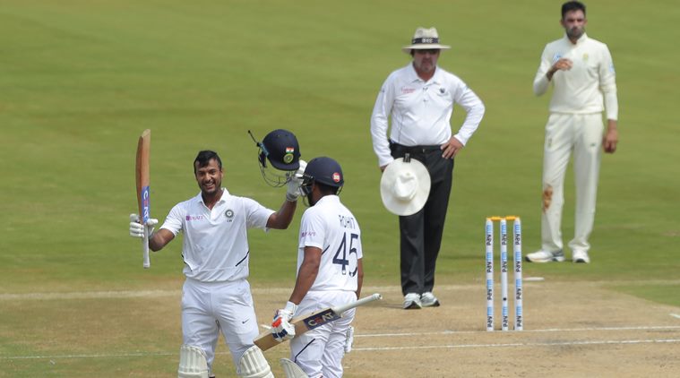 IND vs SA 1st Test, Day 2: Mayank Agarwal doube ton puts hosts in command