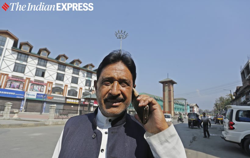 Jammu kashmir news, kashmir article 370, kashmir mobile services, kashmir postpaid mobile services, kashmir internet services