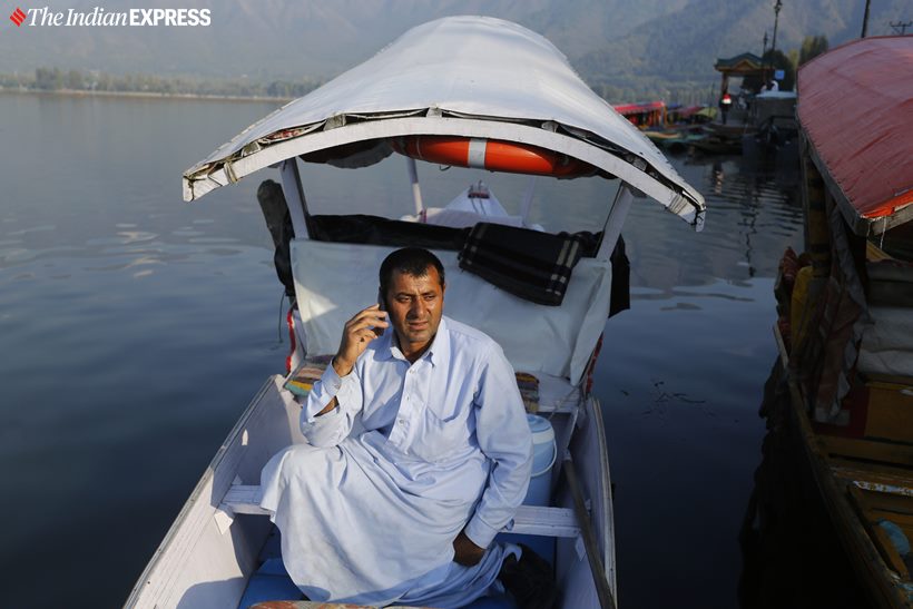 Jammu kashmir news, kashmir article 370, kashmir mobile services, kashmir postpaid mobile services, kashmir internet services