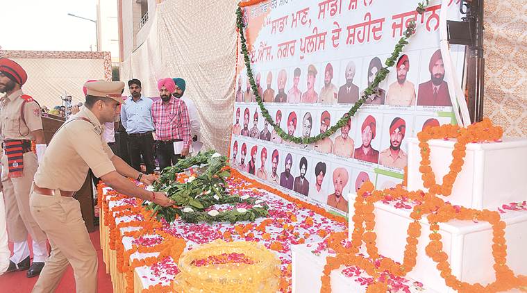 Mohali police honour officers who died in line of duty