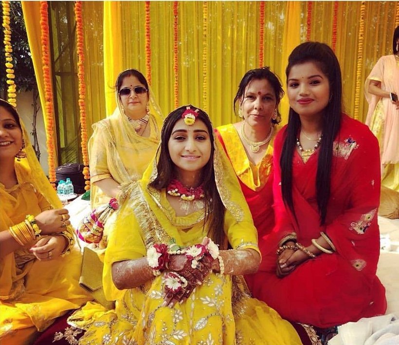 Yeh Rishta Kya Kehlata Hai’s Mohena Kumari Singh gets married in a