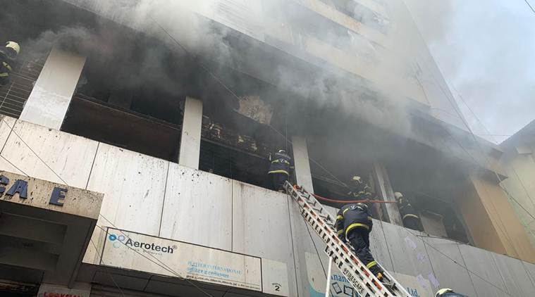 Mumbai: Fire breaks out at Aditya Arcade; no casualty, 9 rescued