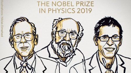 2019 Physics Nobel awarded to 3 scientists for contribution to understanding evolution of universe