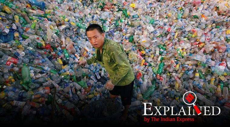 Plastic pollution, Plastic bottles, Aluminium cans, Plastic waste, World news, Indian Express