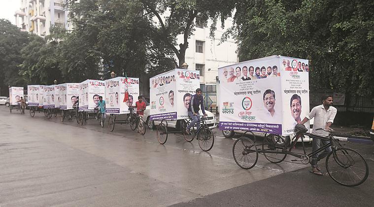 Pune: Relentless downpour dampens last day of campaign