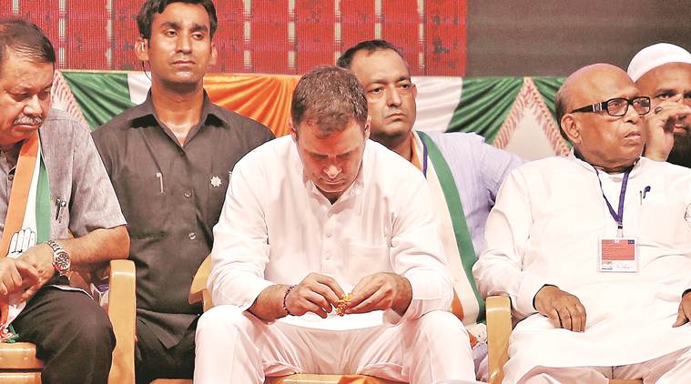 Rahul Gandhi, Rahul Gandhi on PM Modi, Rahul Gandhi in Mumbai, Rahul Gandhi Moon comment, India news, Indian Express
