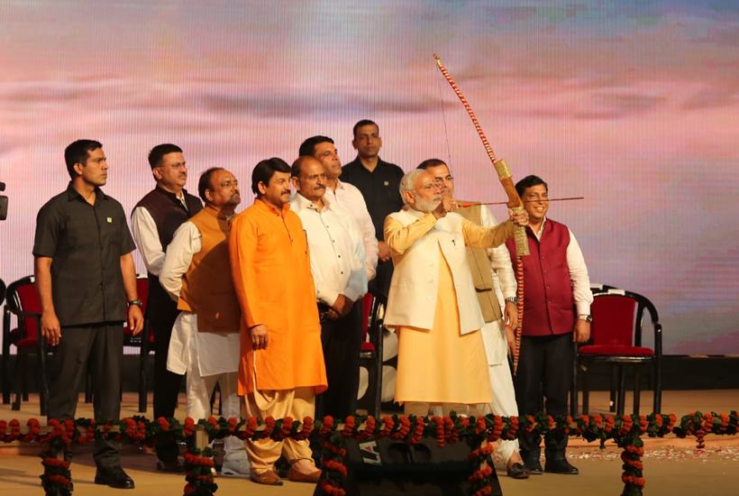 Dussehra 2019: PM Modi attends Vijayadashami celebrations at Delhi's Dwarka