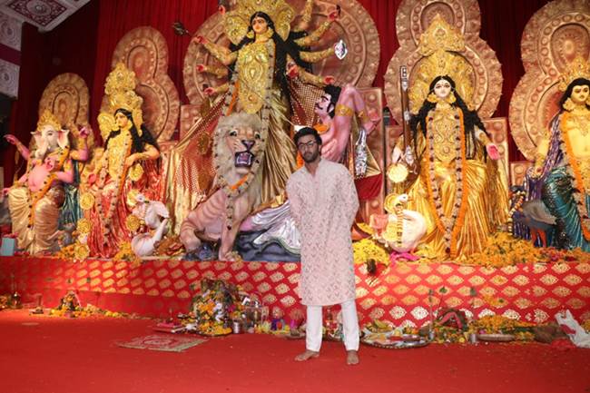durga puja, kajol, durga puja photos, rani mukherji, alia bhatt, ranbir kapoor, durga puja photos, indian express, indian express news