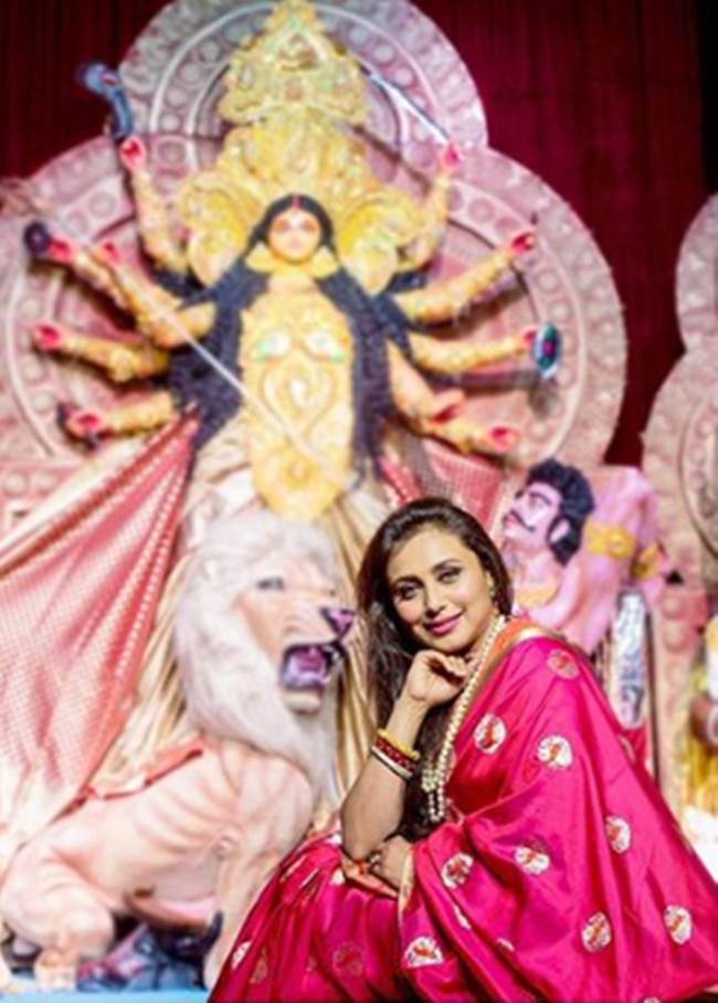 durga puja, kajol, durga puja photos, rani mukherji, alia bhatt, ranbir kapoor, durga puja photos, indian express, indian express news