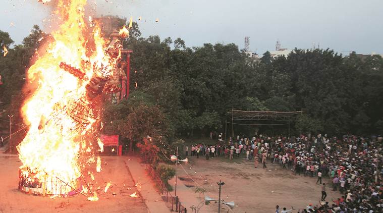 punjab news, punjab dussehra pollution, dussehra celebrations in punjab, punjab air pollution, punjab air aqi