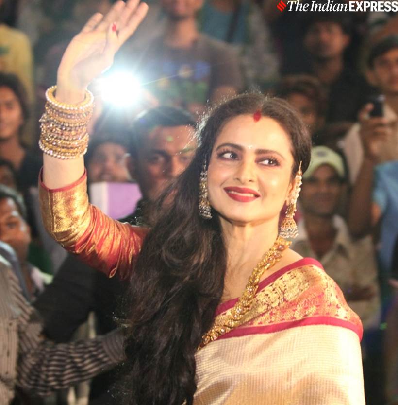 Rekha, Rekha birthday, Rekha age, Rekha photos, Rekha sindoor, Rekha old photos, Rekha amitabh bachchan, Umrao Jaan, Umrao Jaan rekha